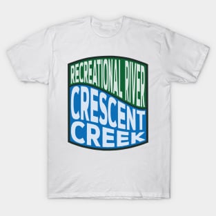 Crescent Creek Recreational River wave T-Shirt